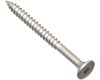 Batten screw stainless steel 75mm