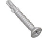 Countersunk self drilling class 3 screw with wingtip 32mm 8g