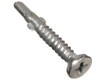 Countersunk self drilling class 3 screw with wingtip 50mm 6g