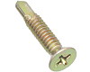 Countersunk self drilling screw fine thread 25mm