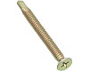 Countersunk self drilling screw fine thread 50mm