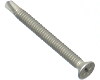 Countersunk self drilling screw fine thread galvanised 50mm