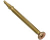 Countersunk self drilling screw with wingtip 60mm