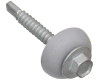 Hex Head Self Drilling Screw with Polycarb Washer 45mm