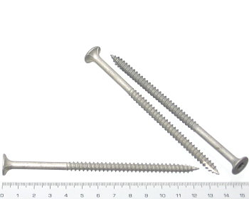 Batten screw galvanised 125mm
