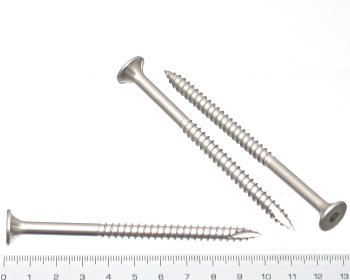 Batten screw stainless steel 100mm