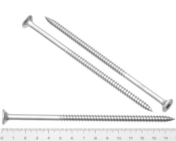 Batten screw stainless steel 150mm