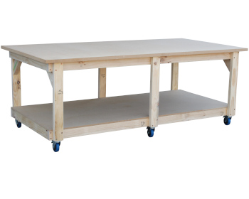 Mobile work bench 2400 x 1200