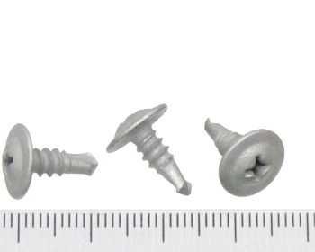 Button head self drilling screw gal 12mm