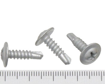 Button head self drilling screw gal 16mm