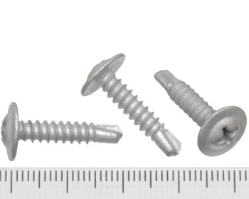 Button head self drilling screw gal 20mm