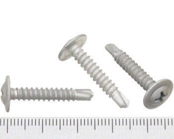 Button head self drilling screw gal 25mm