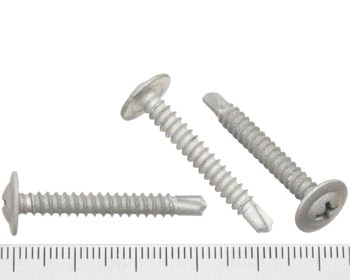 Button head self drilling screw gal 32mm
