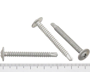 Button head self drilling screw gal 40mm