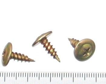 Button head needle point screw 12mm