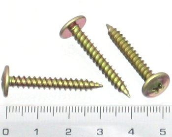Button head needle point screw 32mm