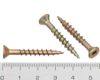 Chipboard screw square drive 35mm