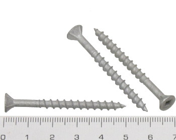 Chipboard screw square drive galvanised 50mm