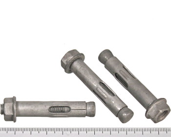 Masonry anchor galvanised 10mm by 50mm