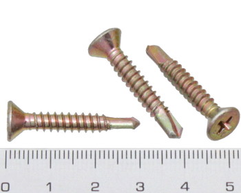Countersunk self drilling screw 30mm