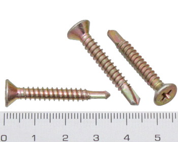 Countersunk self drilling screw 35mm