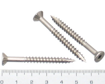 Decking Screw Stainless Steel Grade 316 50mm