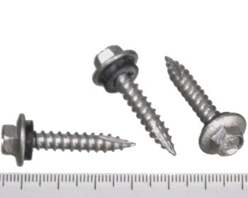 Hex Head Class 3 Screw with Washer 12g 30mm