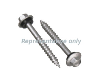 Hex Head Class 3 Screw with Washer 10g 30mm