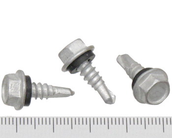 Hex Head Class 3 Self Drilling Screw with Washer 10g 16mm