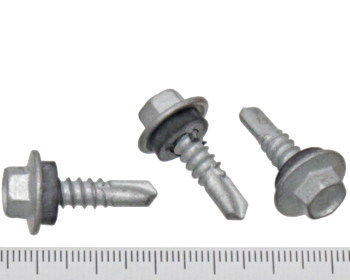 Hex Head Class 3 Self Drilling Screw with Washer 12g 20mm