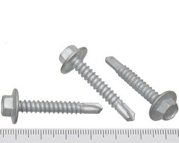 Hex Head Class 3 Self Drilling Screw 12g 35mm