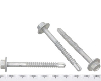 Hex Head Class 3 Self Drilling Screw 12g 55mm