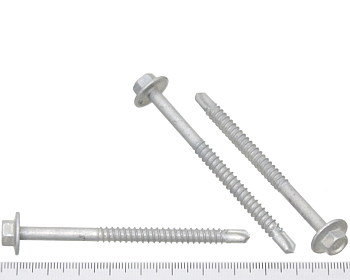 Hex Head Class 3 Self Drilling Screw 12g 75mm