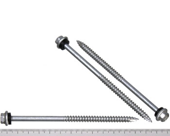 Hex Head Class 4 Screw with Washer 14g 125mm