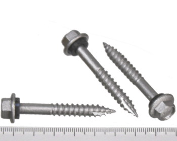 Hex Head Class 4 Screw with Washer 14g 50mm