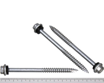 Hex Head Class 4 Screw with Washer 14g 90mm