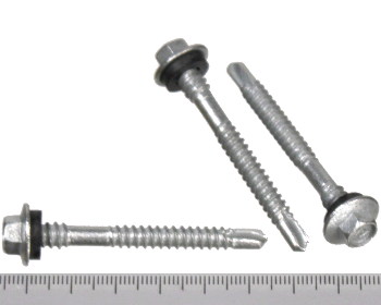 Hex Head Double Grip Class 4 Self Drilling Screw 55mm