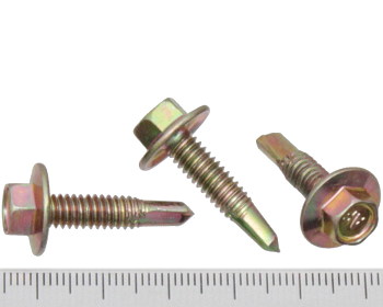 Hex Head Fine Thread Self Drilling Screw 12g 25mm