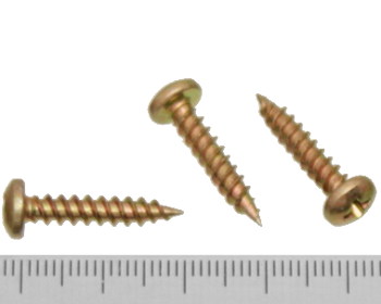 Pan head needle point screw 20mm