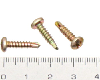 Pan head self drilling screw 16mm 6g