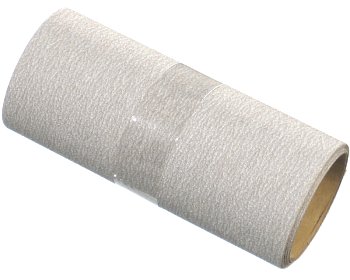 Aluminium oxide sandpaper roll 180 grit 100mm wide