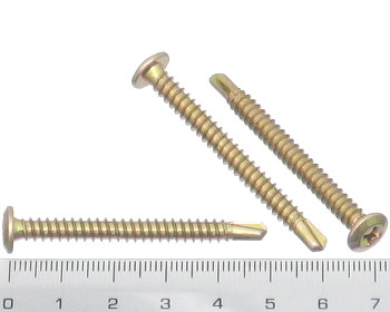 Wafer head self drilling screw coarse 50mm