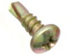 Pan head self drilling screw 12mm