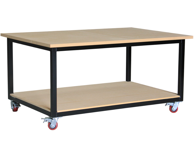 Mobile steel work bench 1800 x 1200 - Click Image to Close