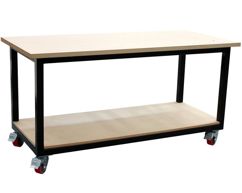 Mobile steel work bench 1800 x 800 - Click Image to Close