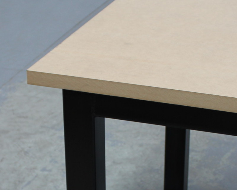 Steel work bench 2400 x 1200