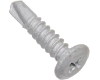 Wafer head self drilling screw coarse galvanised 22mm