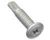 Wafer head self drilling screw fine galvanised 22mm